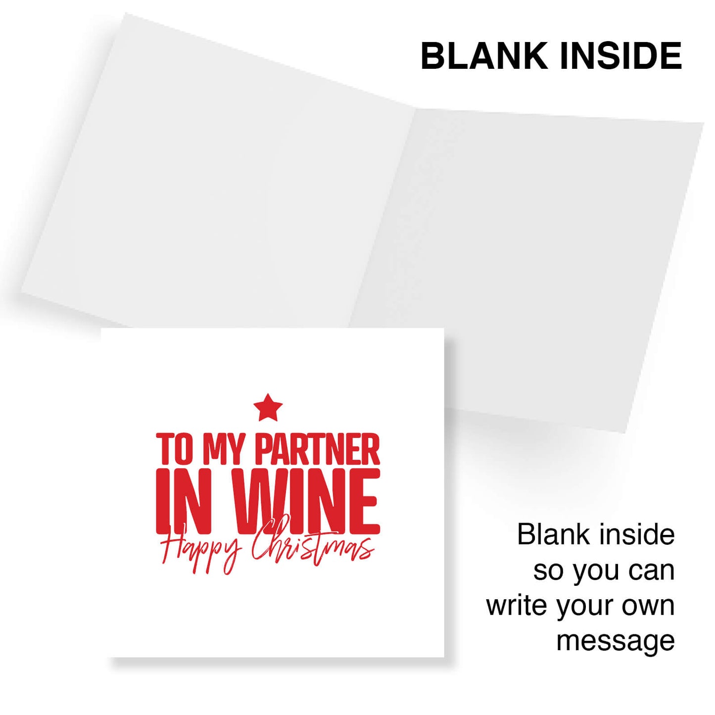 To My Partner in Wine – Happy Christmas