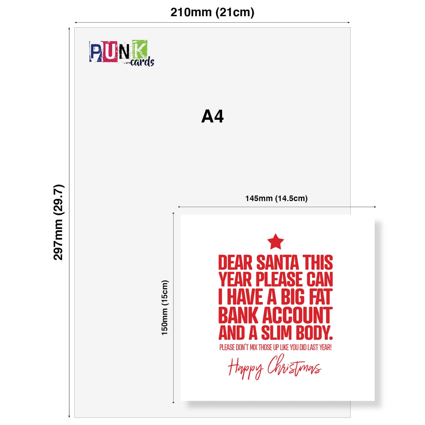 Dear Santa, This Year Please Can I Have a Big Fat Bank Account and a Slim Body…
