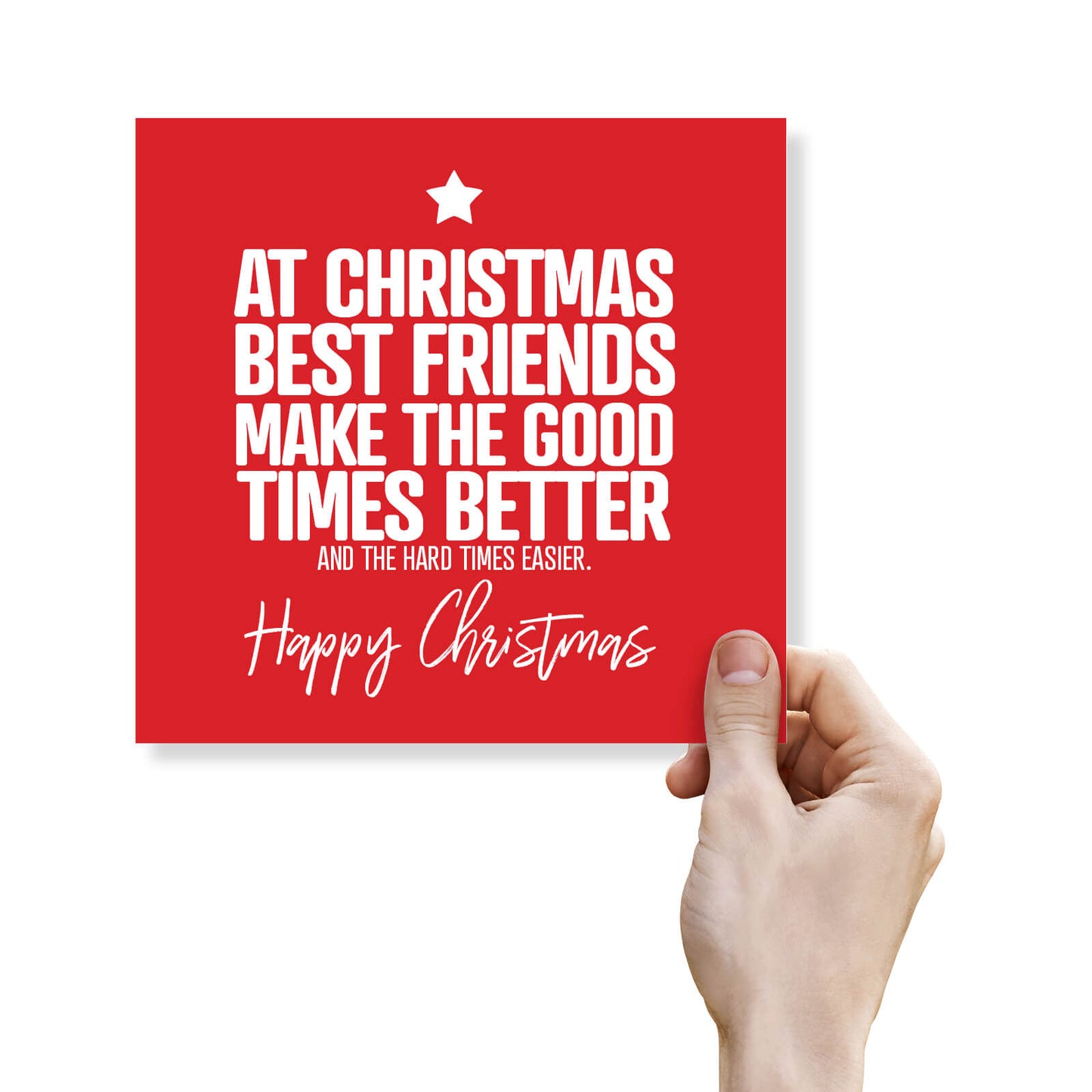 At Christmas, Best Friends Make the Good Times Better