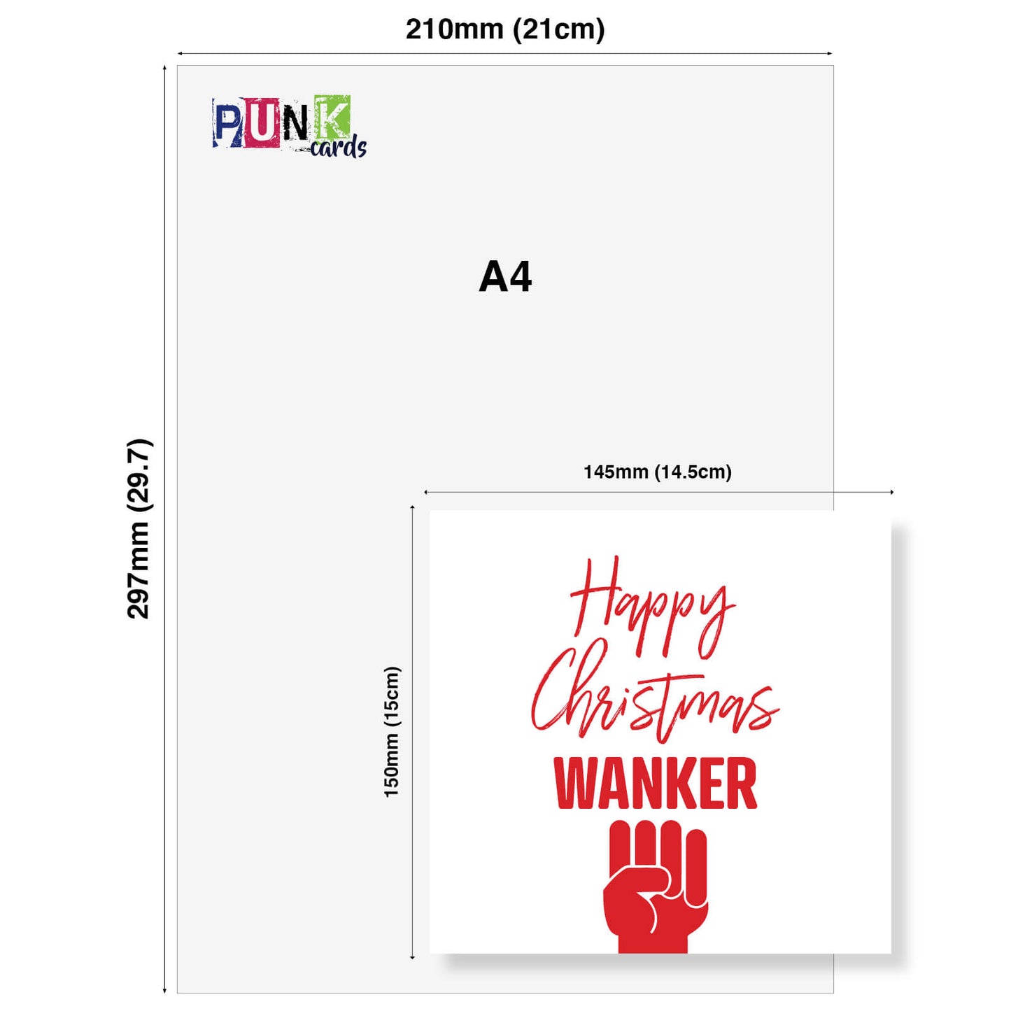 Happy Christmas Wanker (Fist Icon)