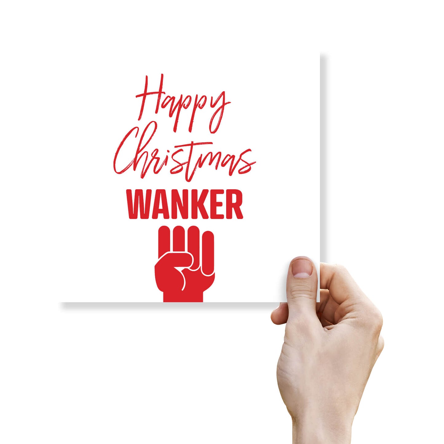 Happy Christmas Wanker (Fist Icon)