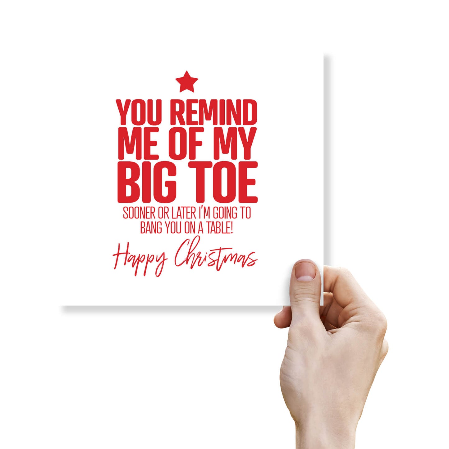 You Remind Me of My Big Toe