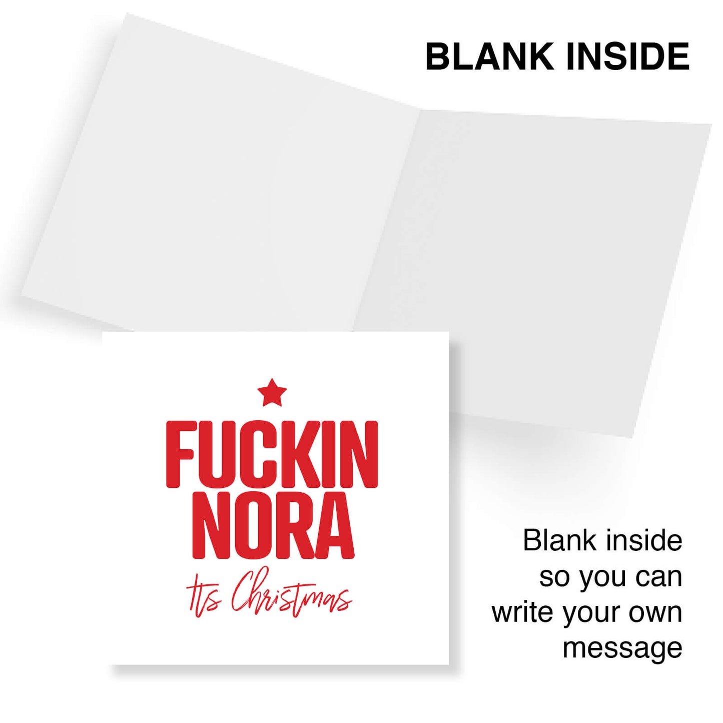 "Fuckin’ Nora, It’s Christmas"