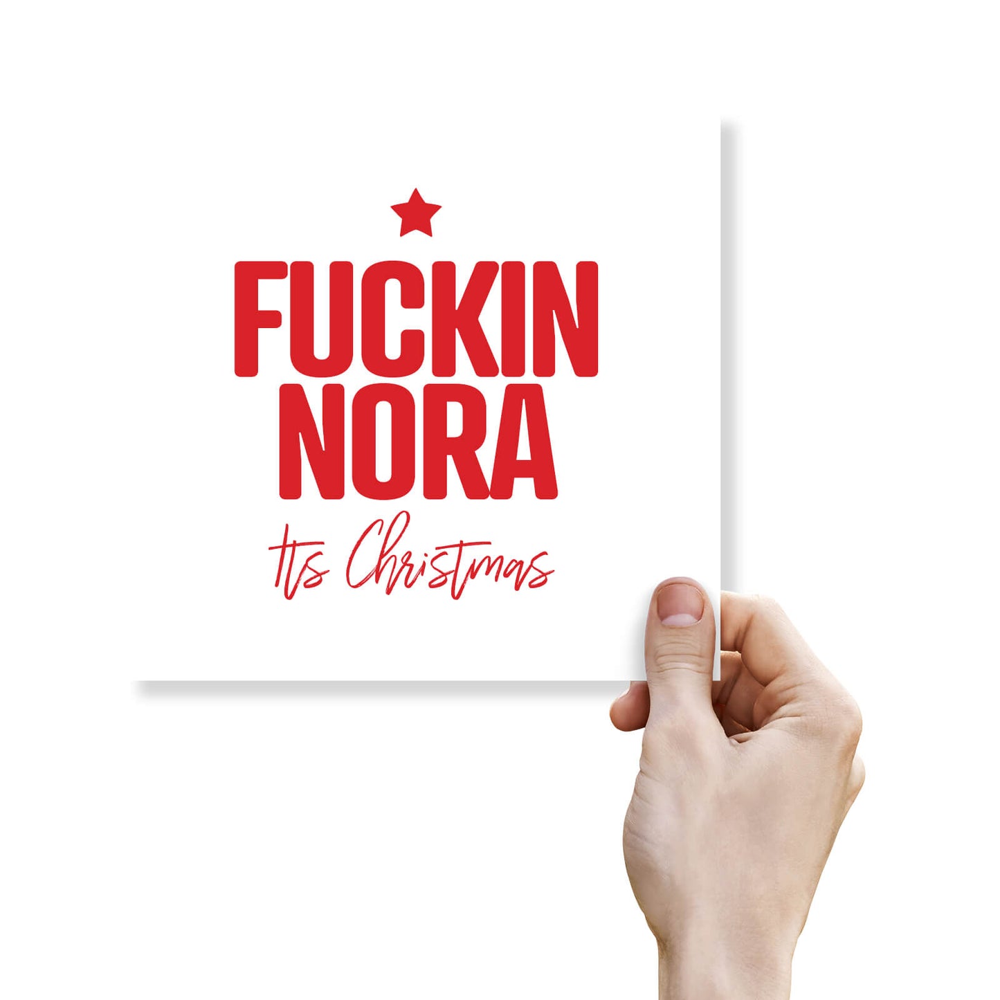 "Fuckin’ Nora, It’s Christmas"