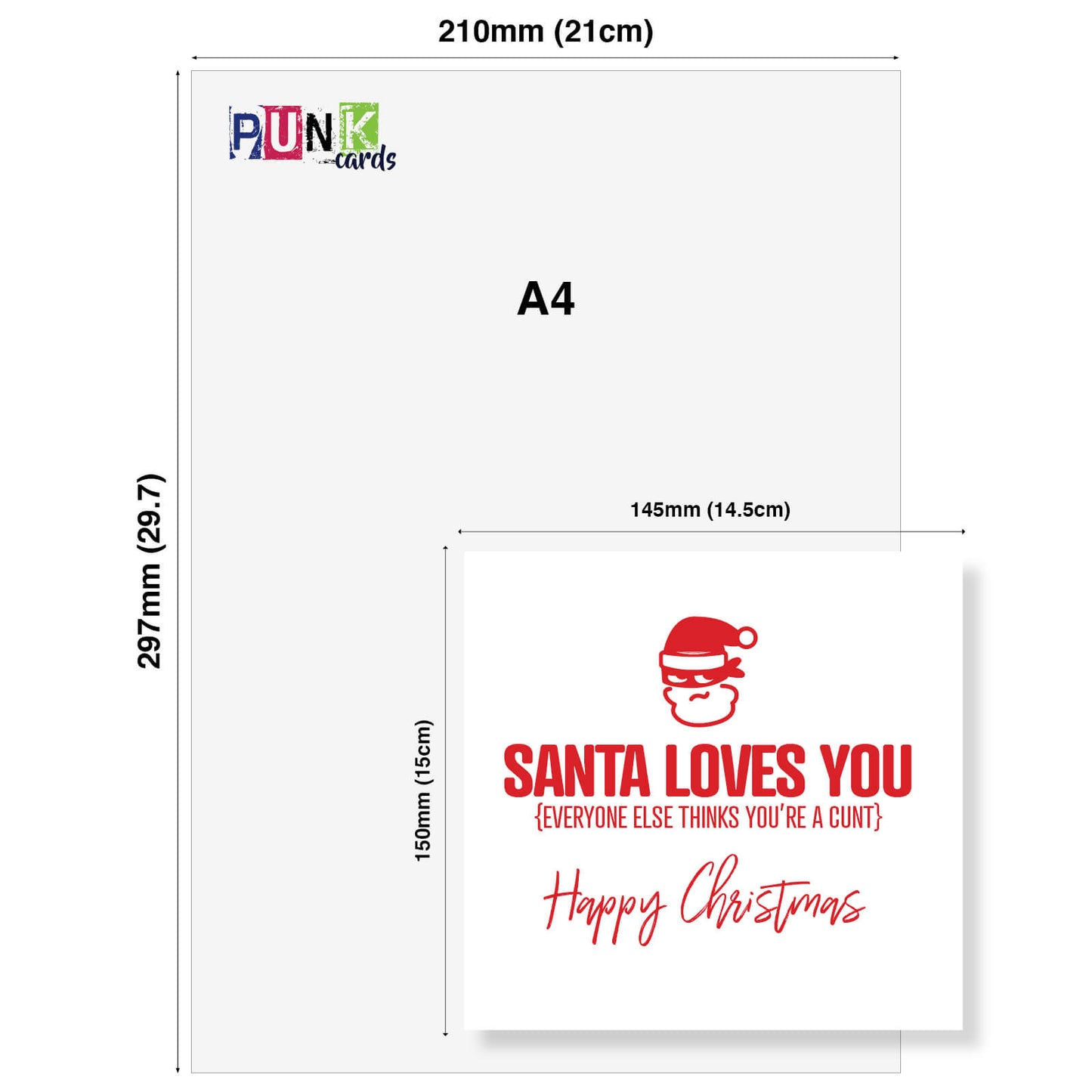 "Santa Loves You (Everyone Else Thinks You’re a C*nt)"