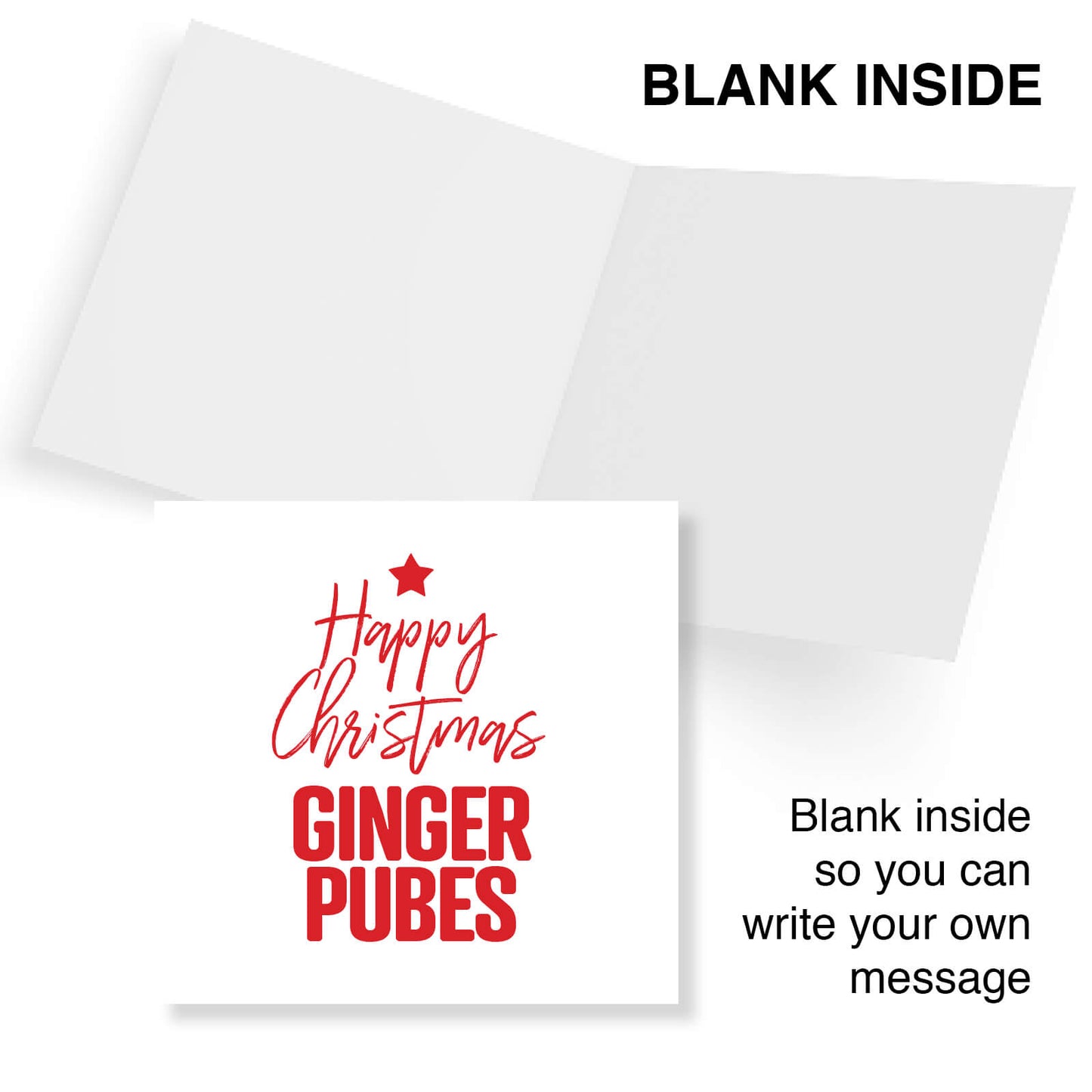 "Happy Christmas, Ginger Pubes"