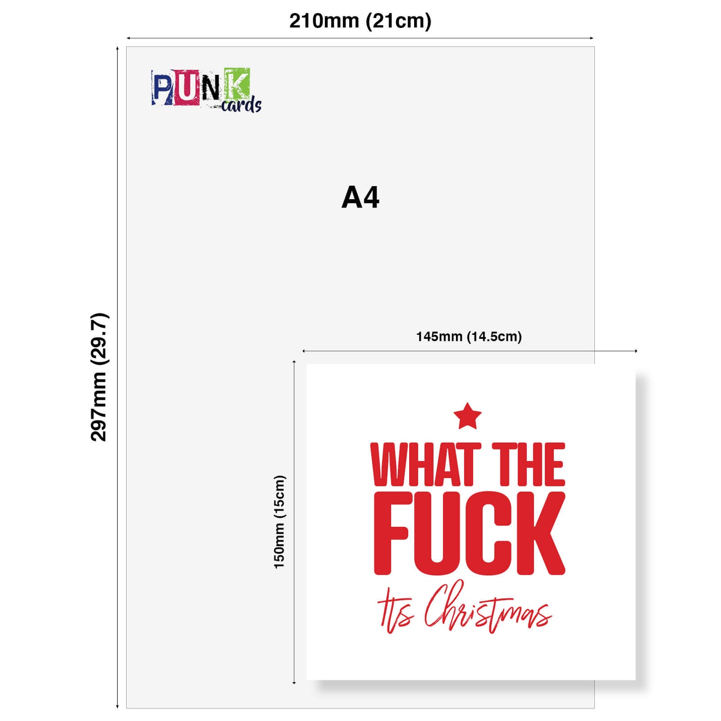 "What the Fuck – It’s Christmas" Card