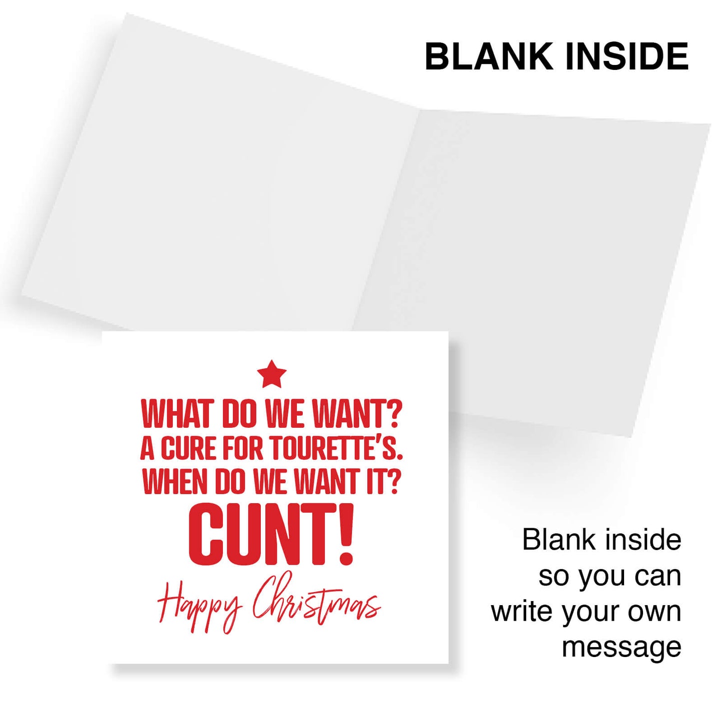 "Cure for Tourette’s" Card