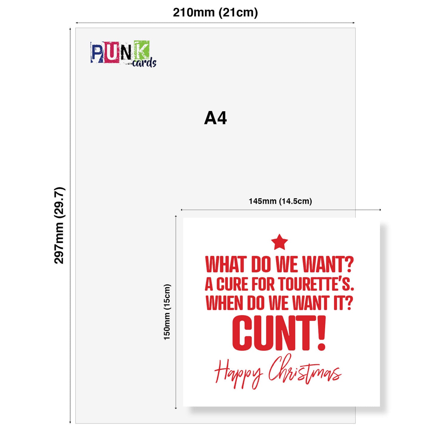 "Cure for Tourette’s" Card