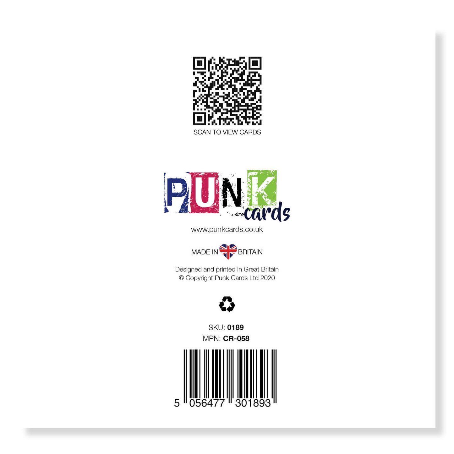 "I’m So Fucking Wet – Umbrella" Card