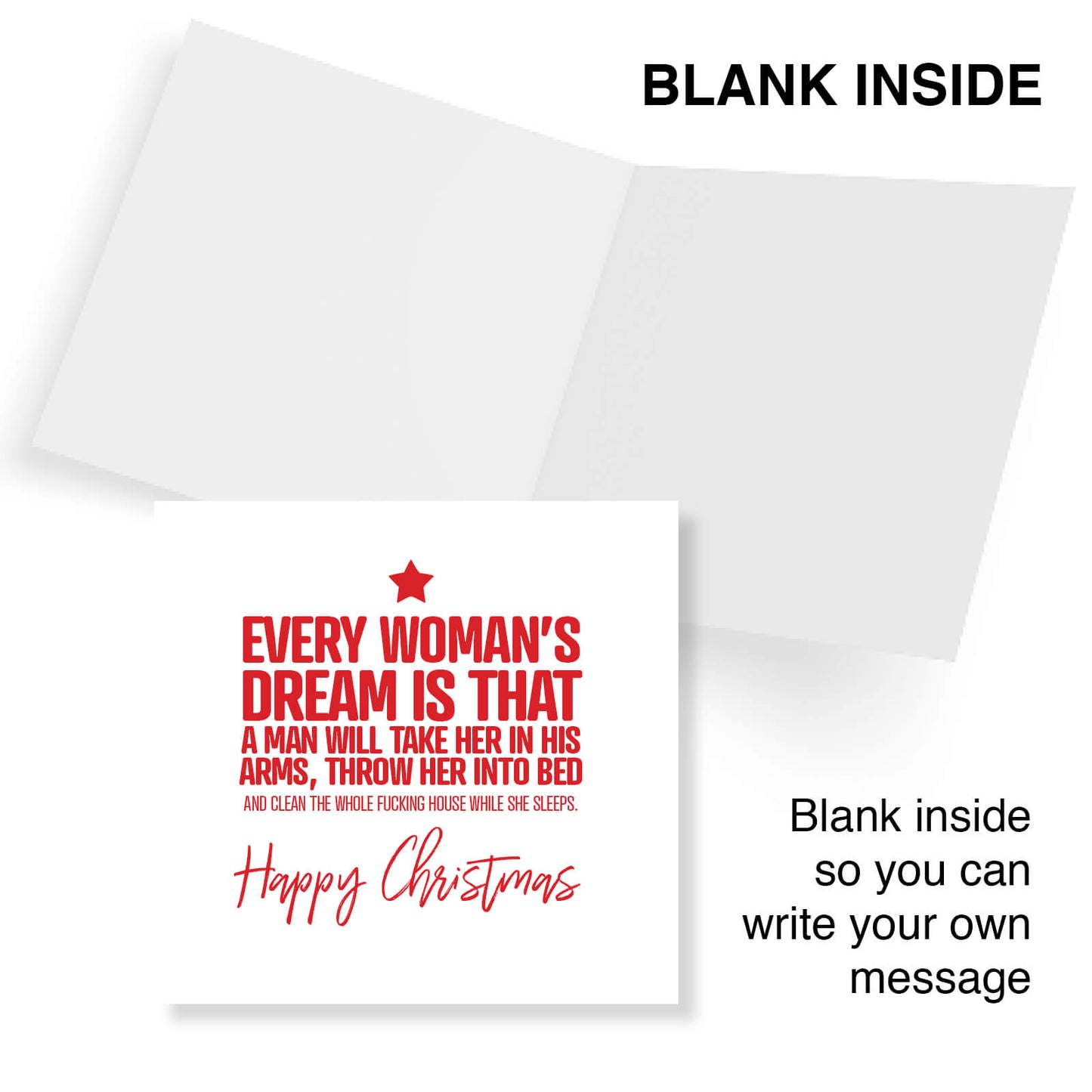 Every Woman’s Dream Christmas Card