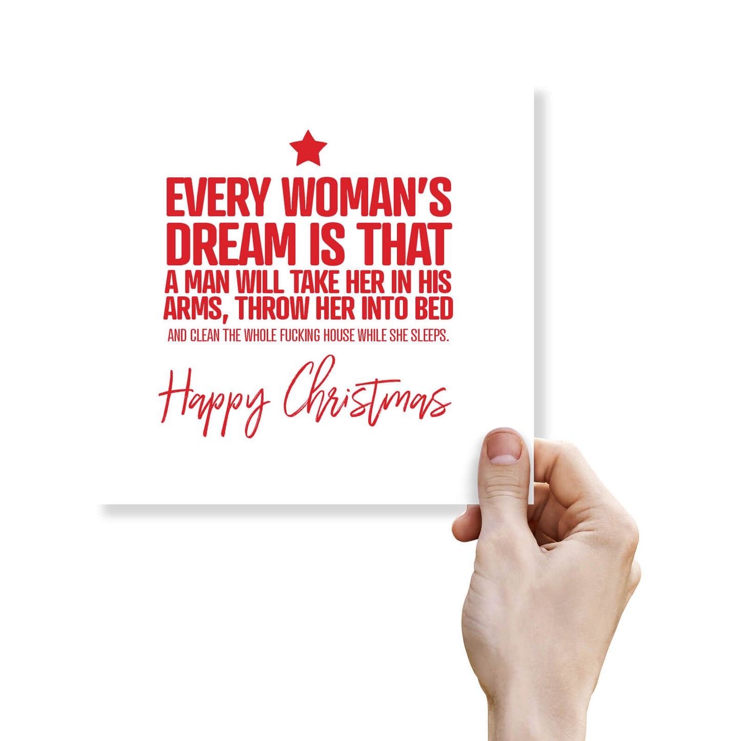 Every Woman’s Dream Christmas Card