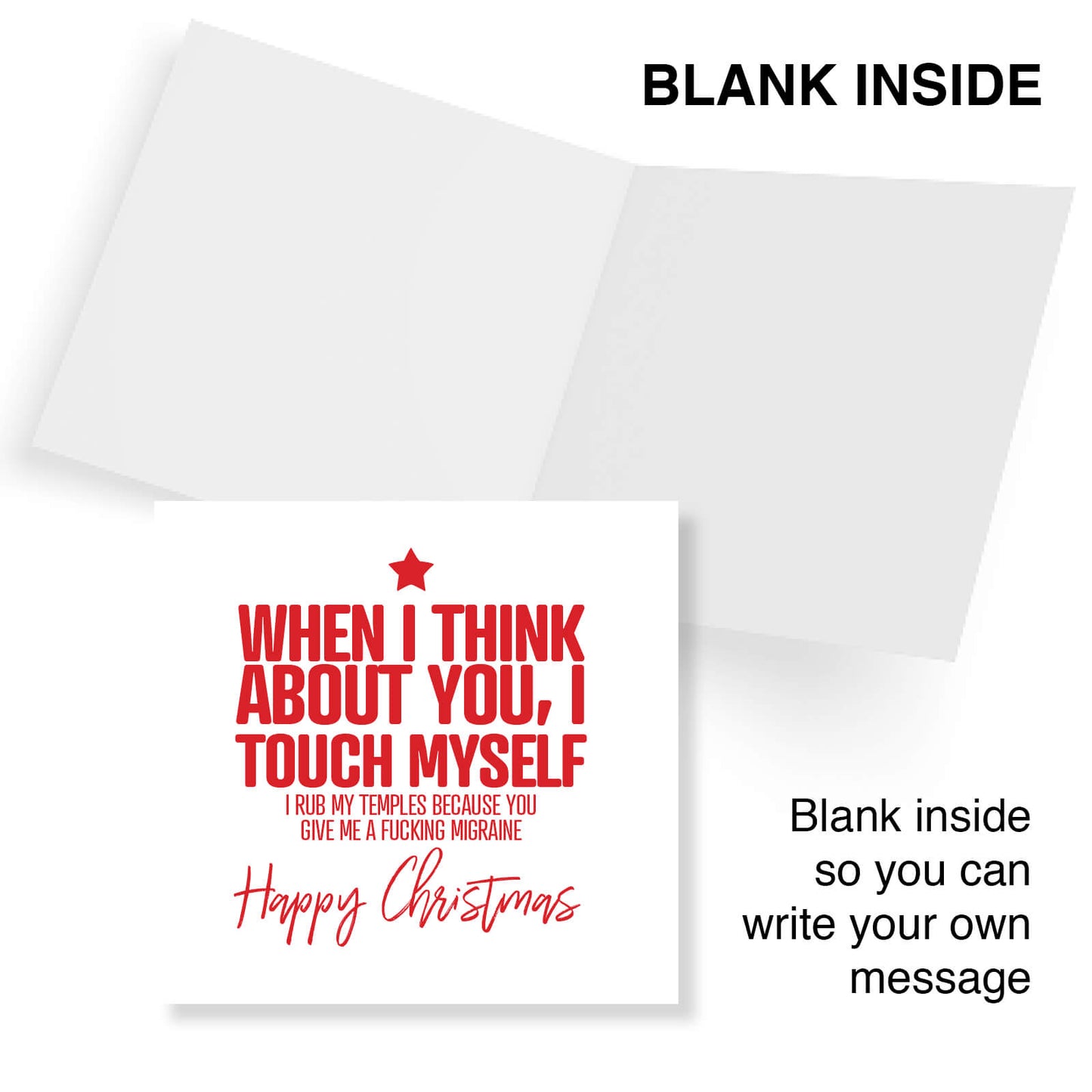 When I Think About You Christmas Card