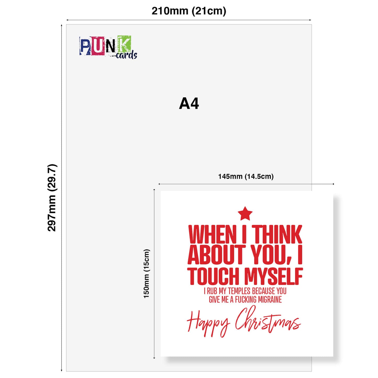 When I Think About You Christmas Card