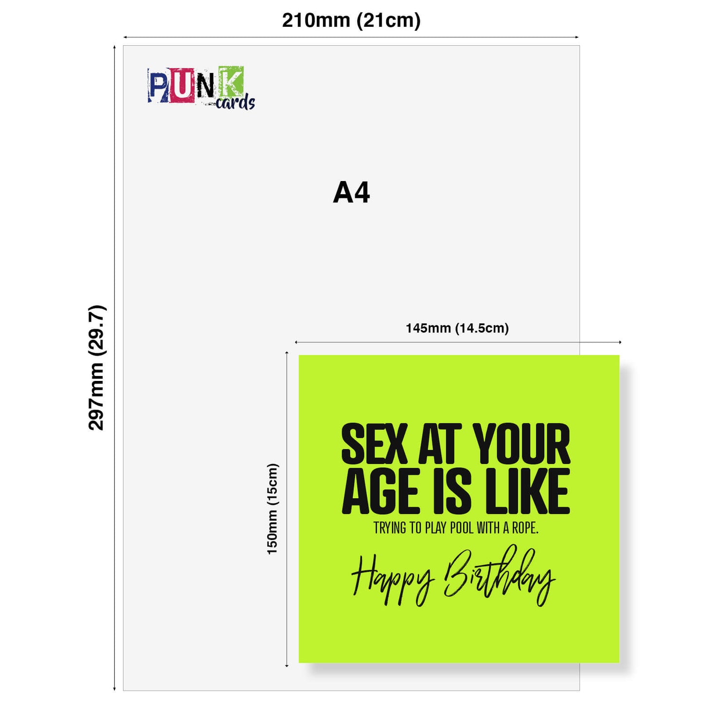 Sex at your age is like trying to play pool with a rope.