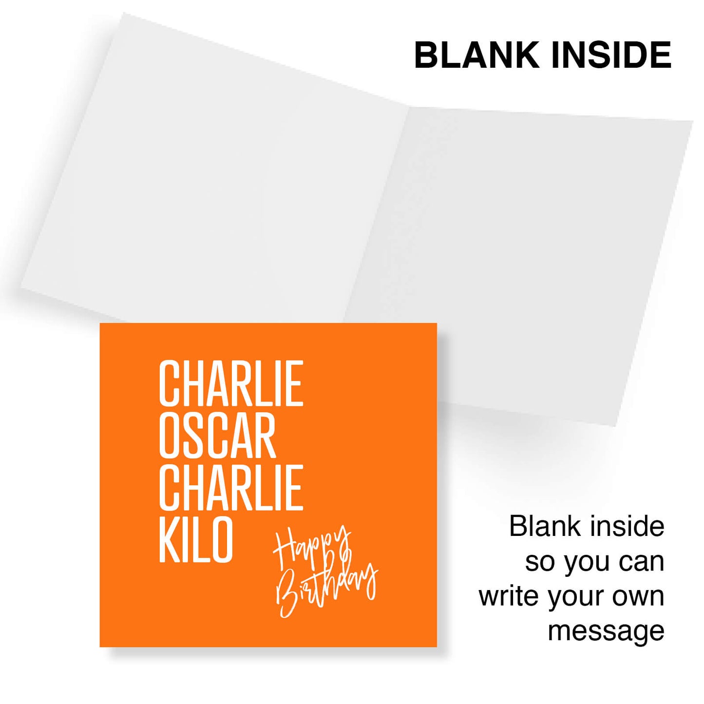 CHARLIE, OSCAR, CHARLIE, KILO