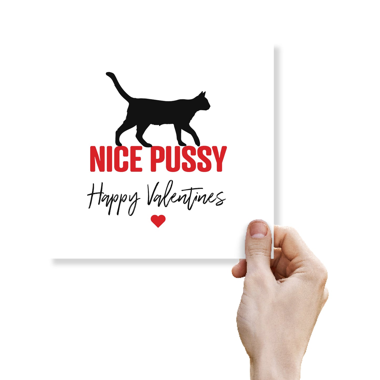 "Nice Pussy" Valentine's Day Card
