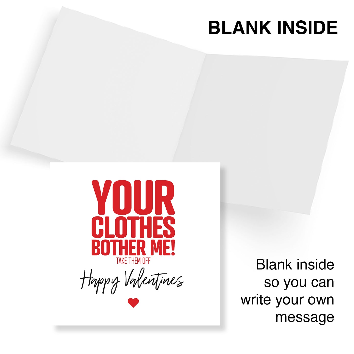 Your Clothes Bother Me! (Take Them Off)