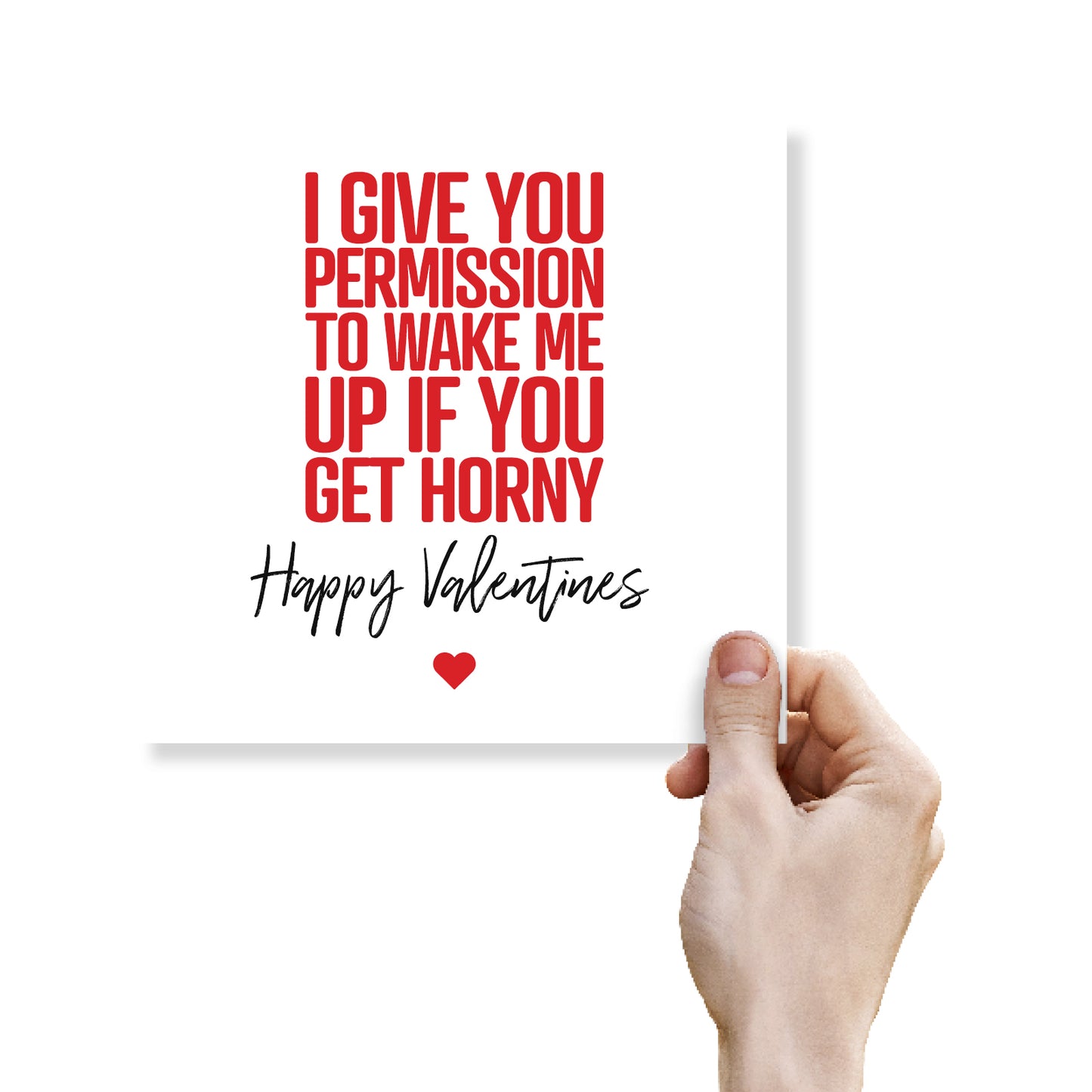 I Give You Permission To Wake Me Up If You Get Horny