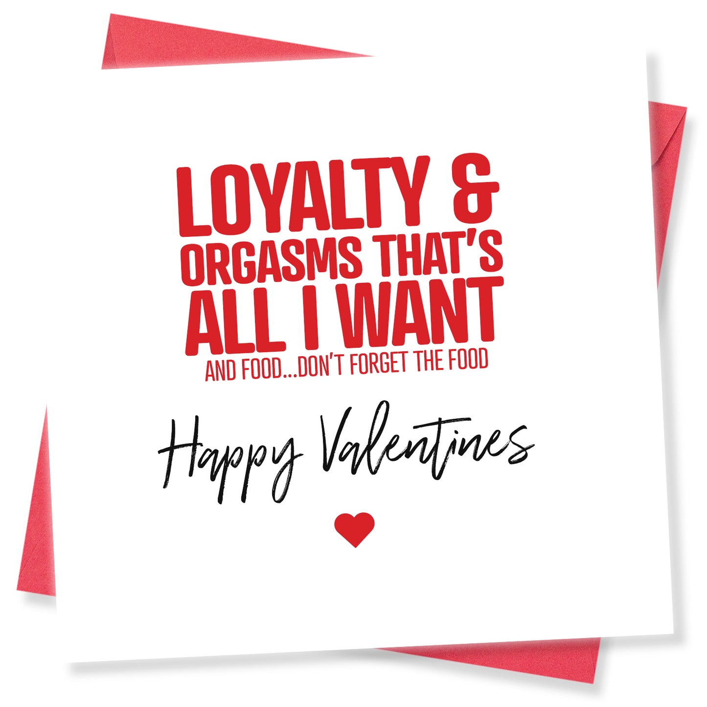 Loyalty & Orgasms That's All I Want