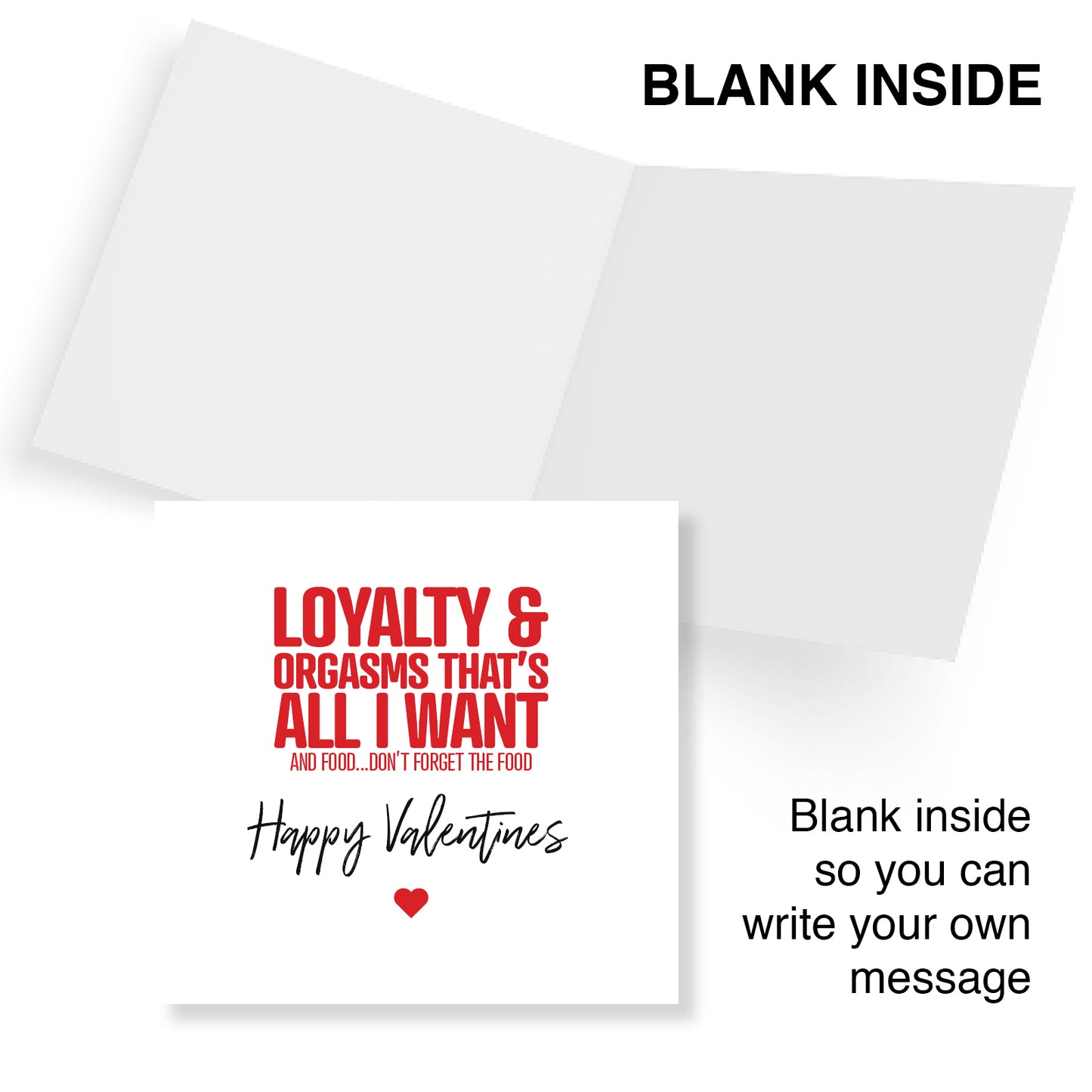 Loyalty & Orgasms That's All I Want