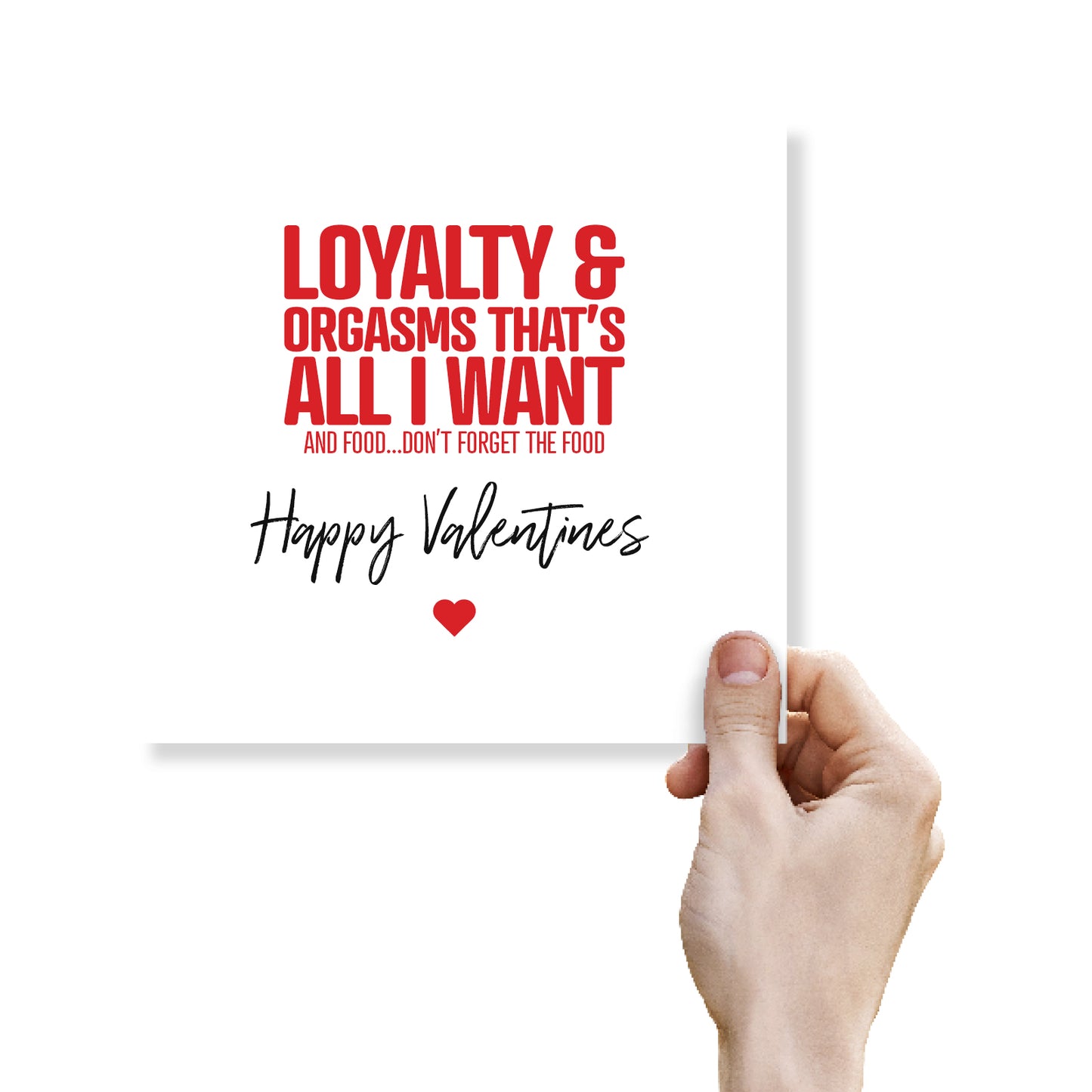 Loyalty & Orgasms That's All I Want