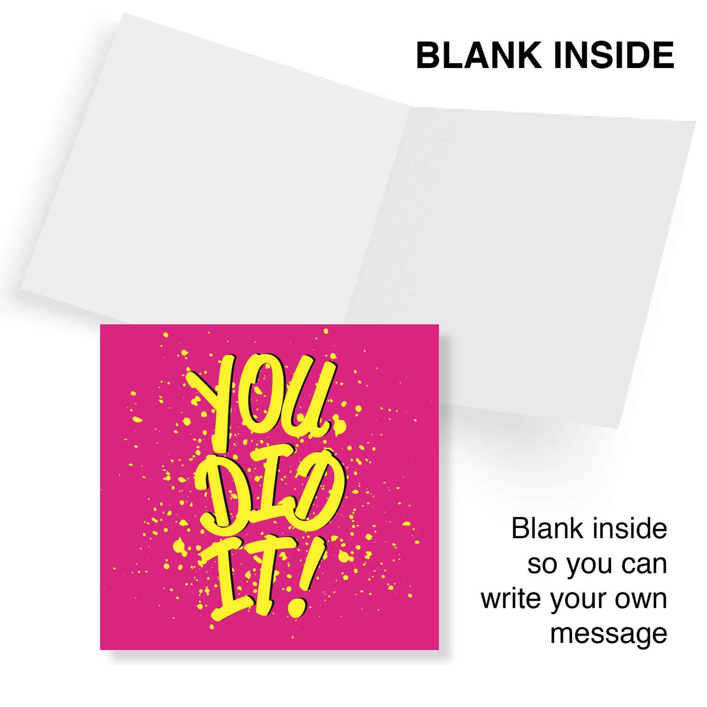 You Did It!