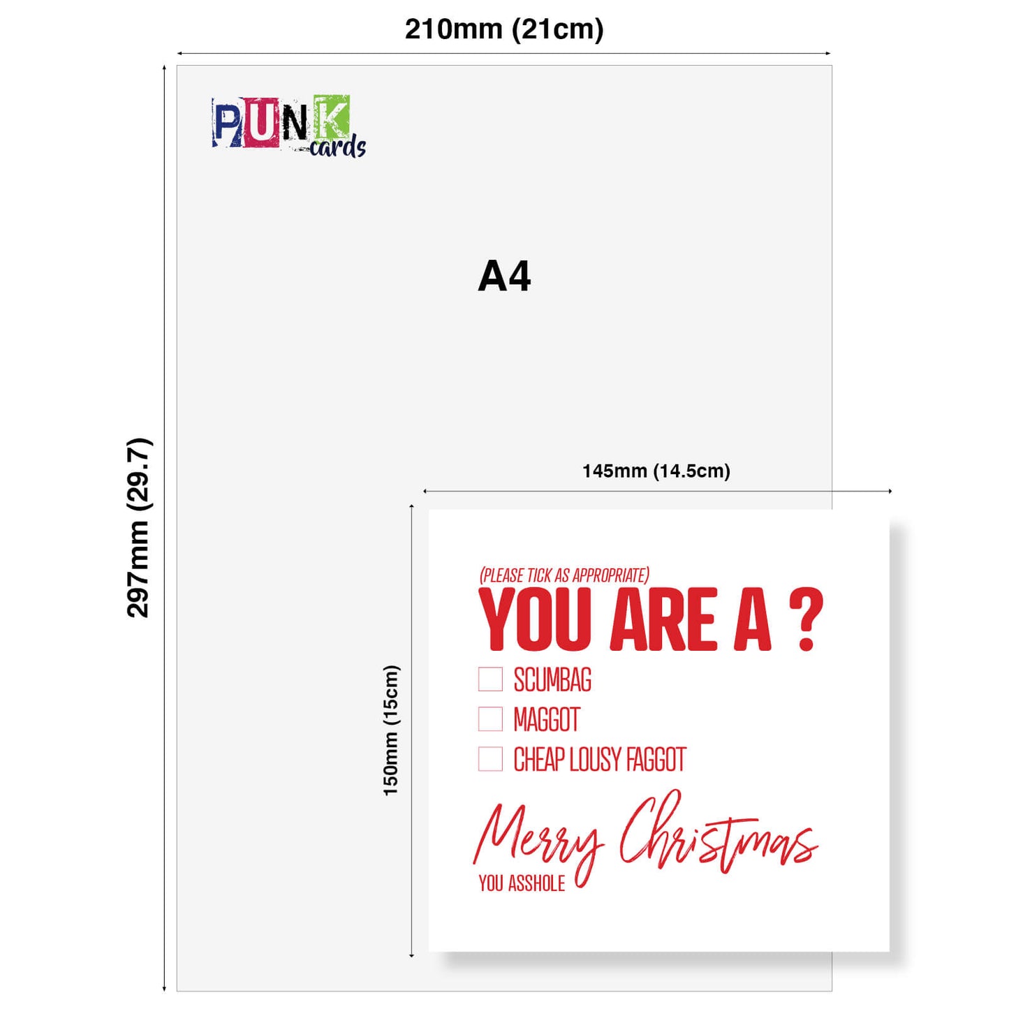 You Are A ? (Tick Box)