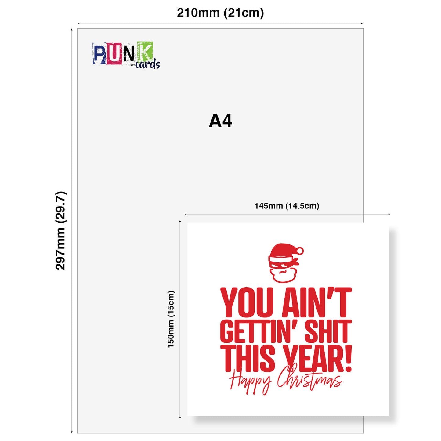 You Ain’t Gettin’ Sh*t This Year Christmas Card