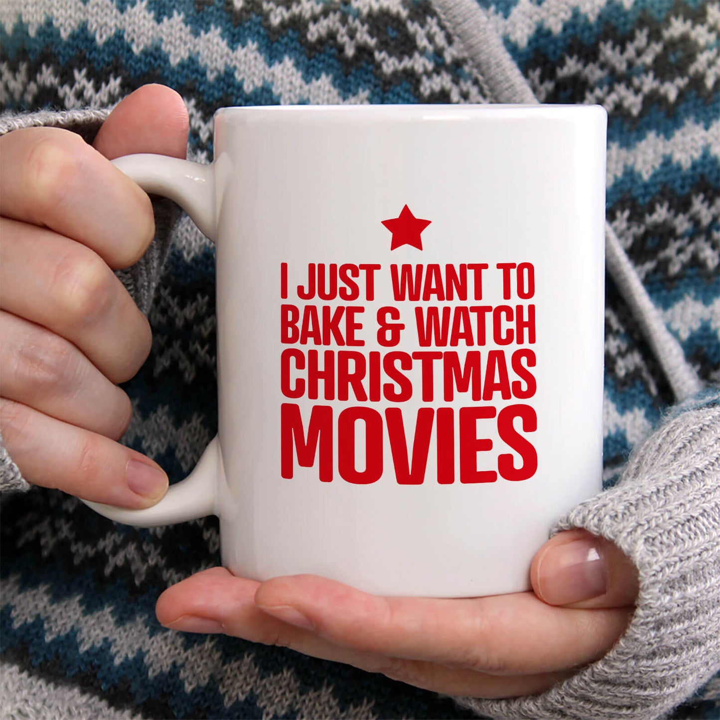 Bake & Watch Christmas Movies Mug