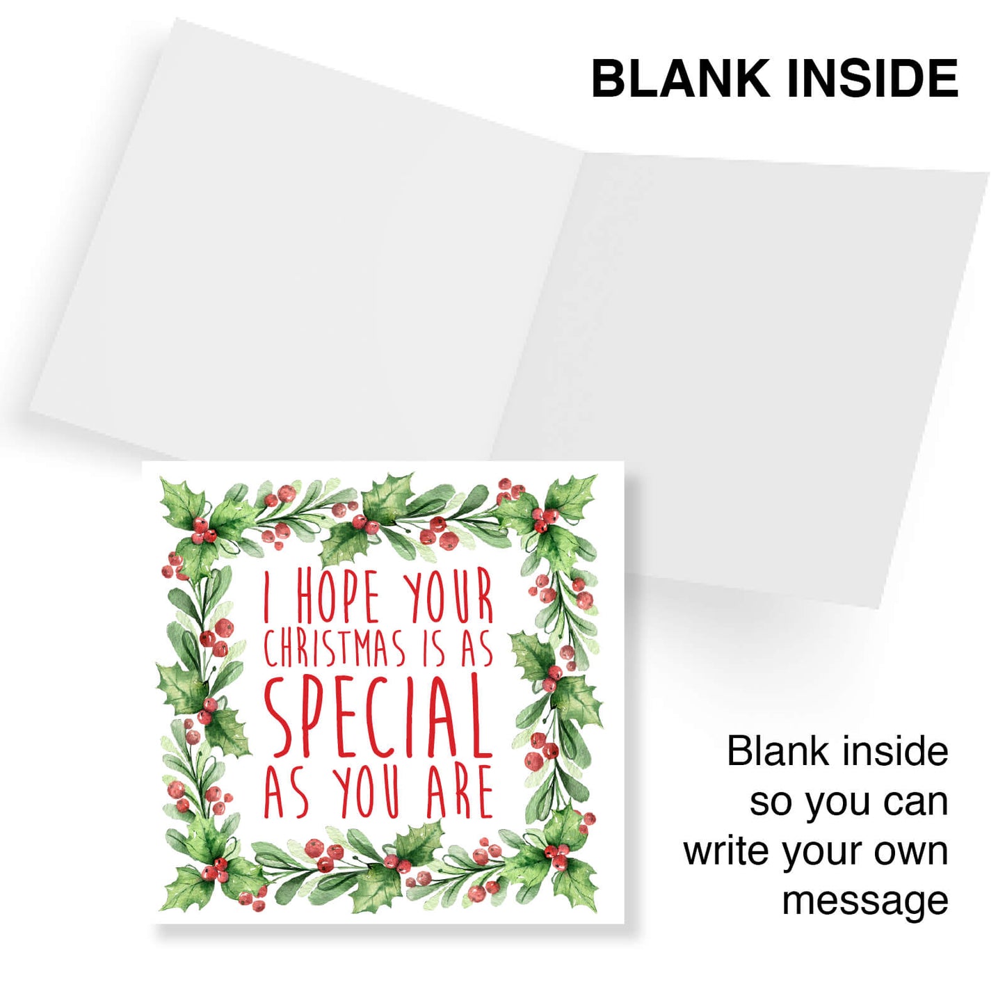 I Hope Your Christmas Is As Special As You Are