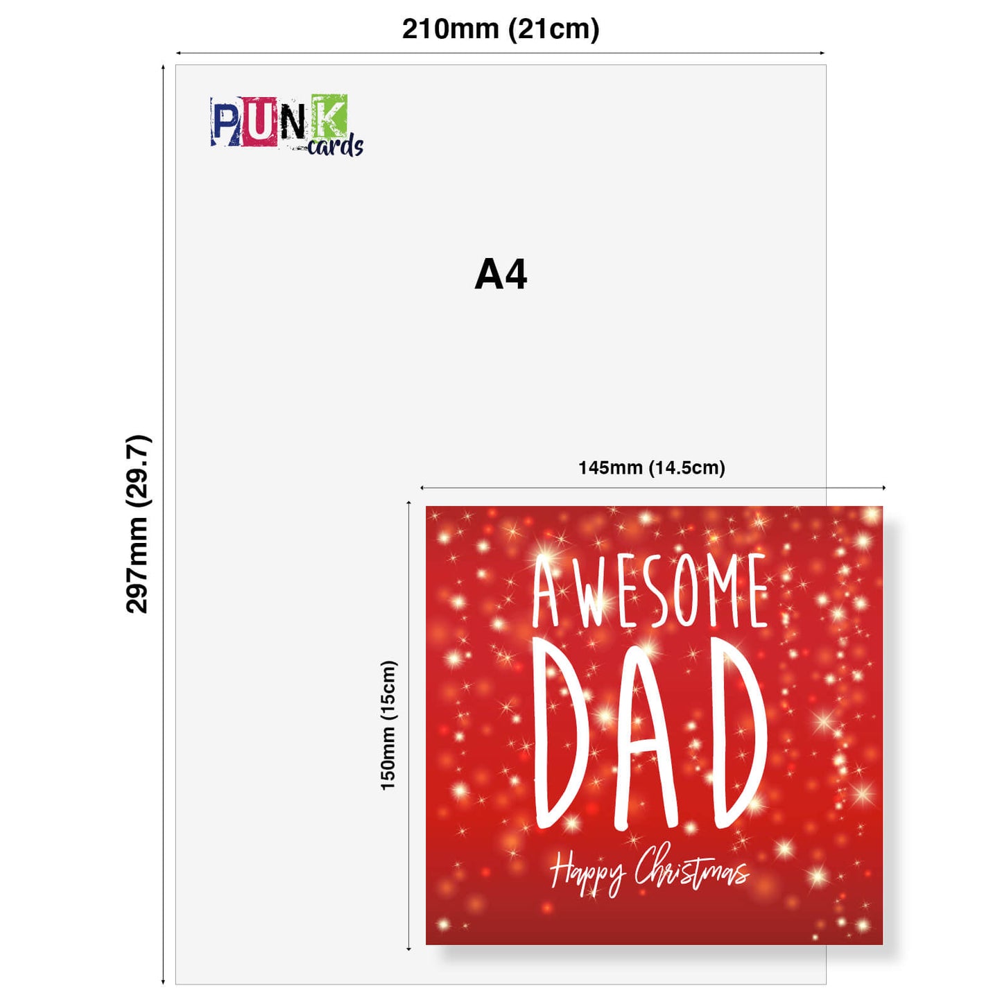 Awesome Dad – Funny Christmas Card