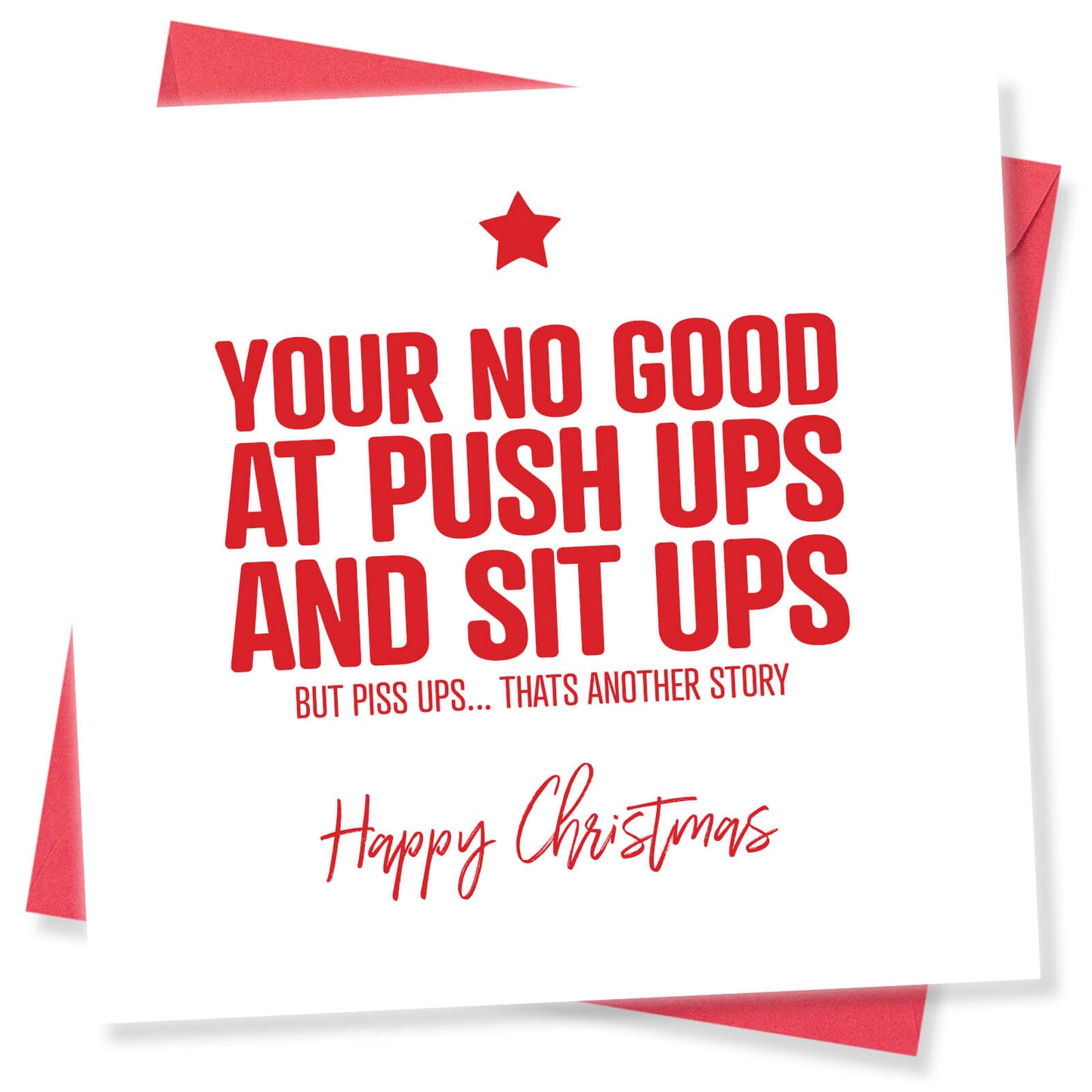 You're No Good at Push Ups...