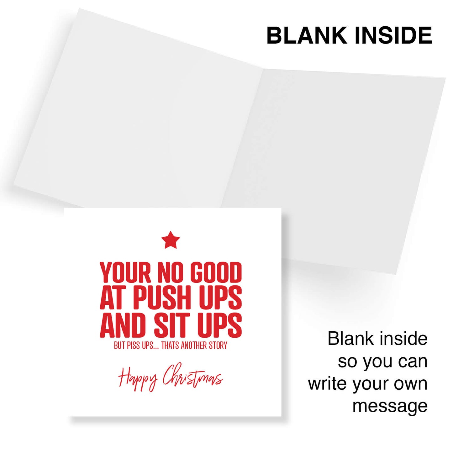 You're No Good at Push Ups...