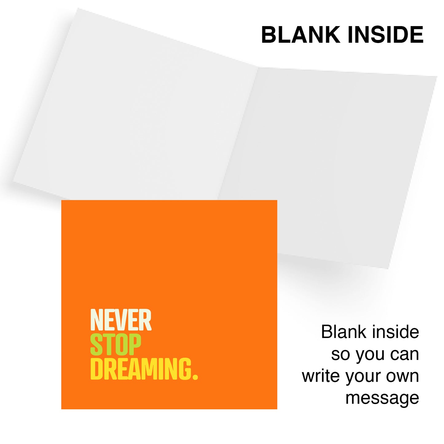 Never Stop Dreaming