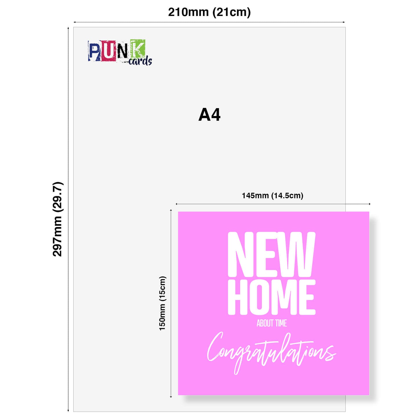 New Home! About Time Congratulations
