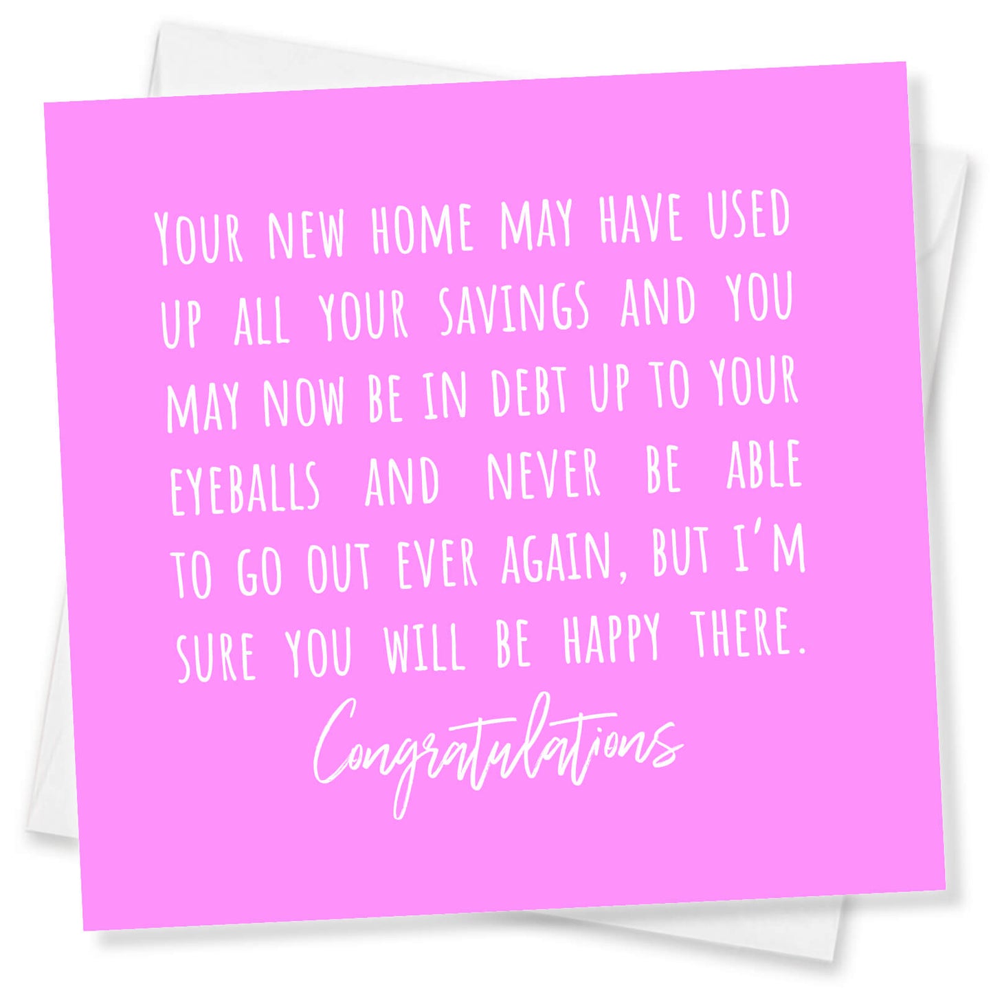 Your new home may have used up all your savings