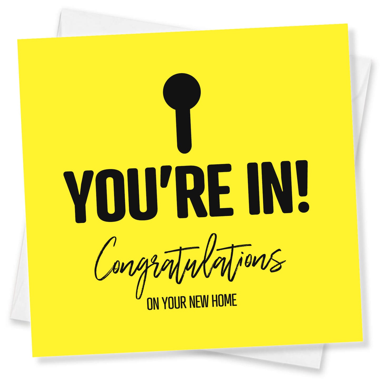 You’re In! Congratulations on your new home