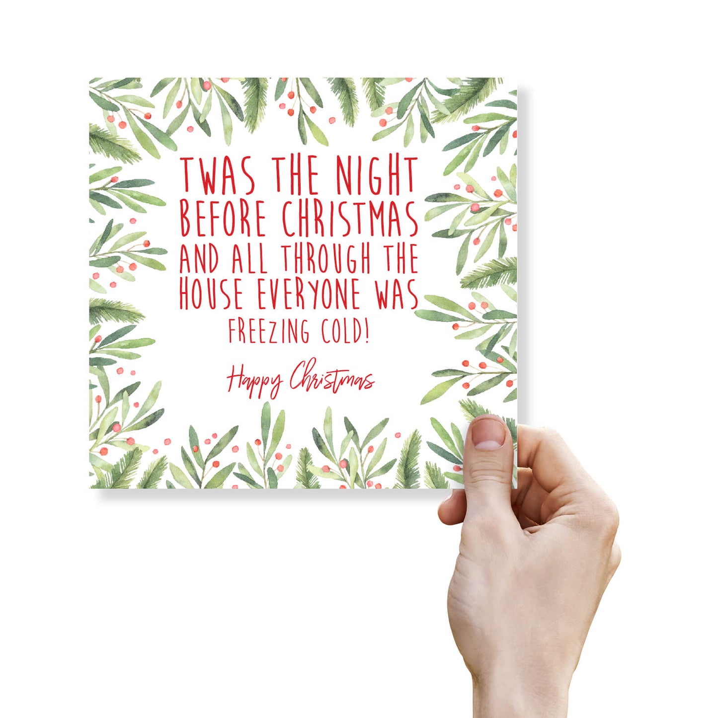 Twas The Night Before Christmas – Freezing Cold!