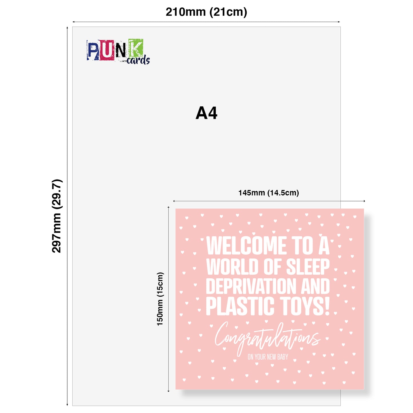 Welcome to a world of Sleep Deprivation and Plastic Toys Congratulations On Your New Baby