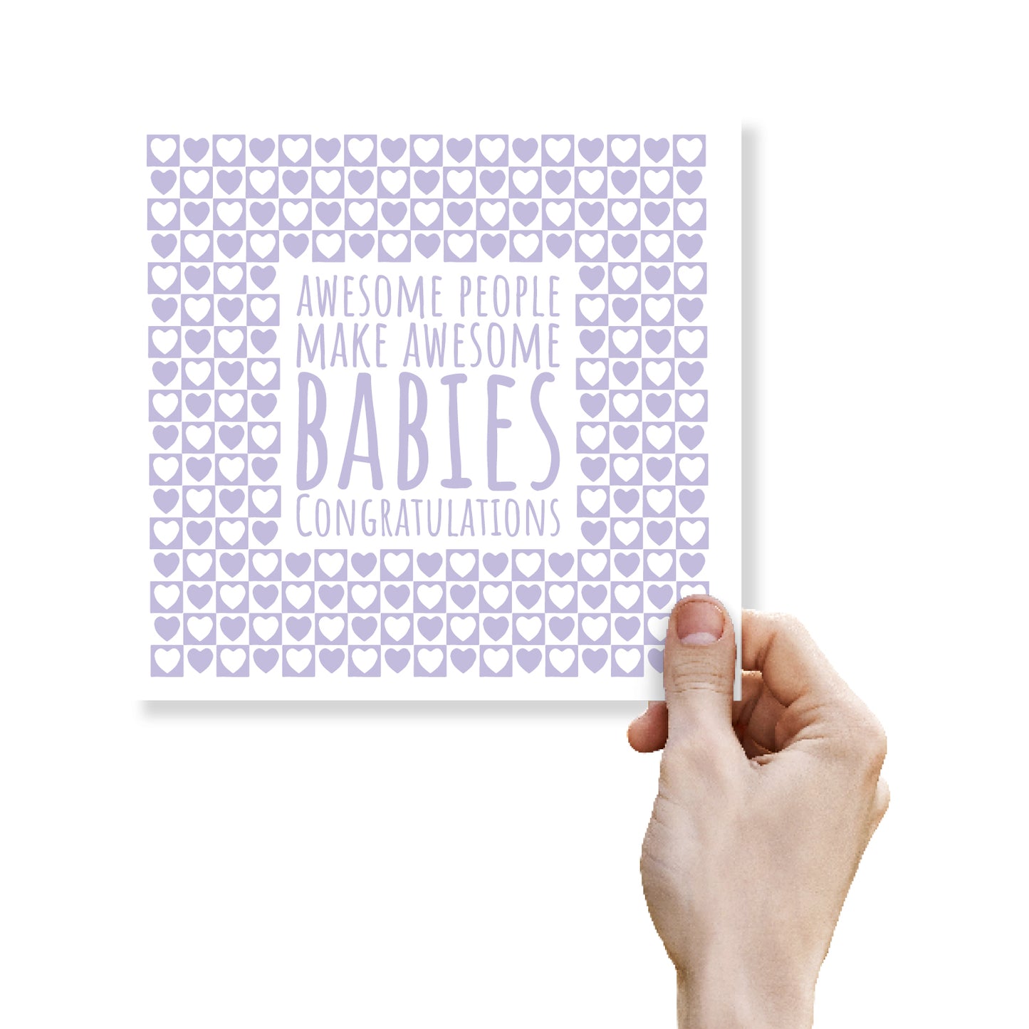 Awesome people make awesome babies Congratulations