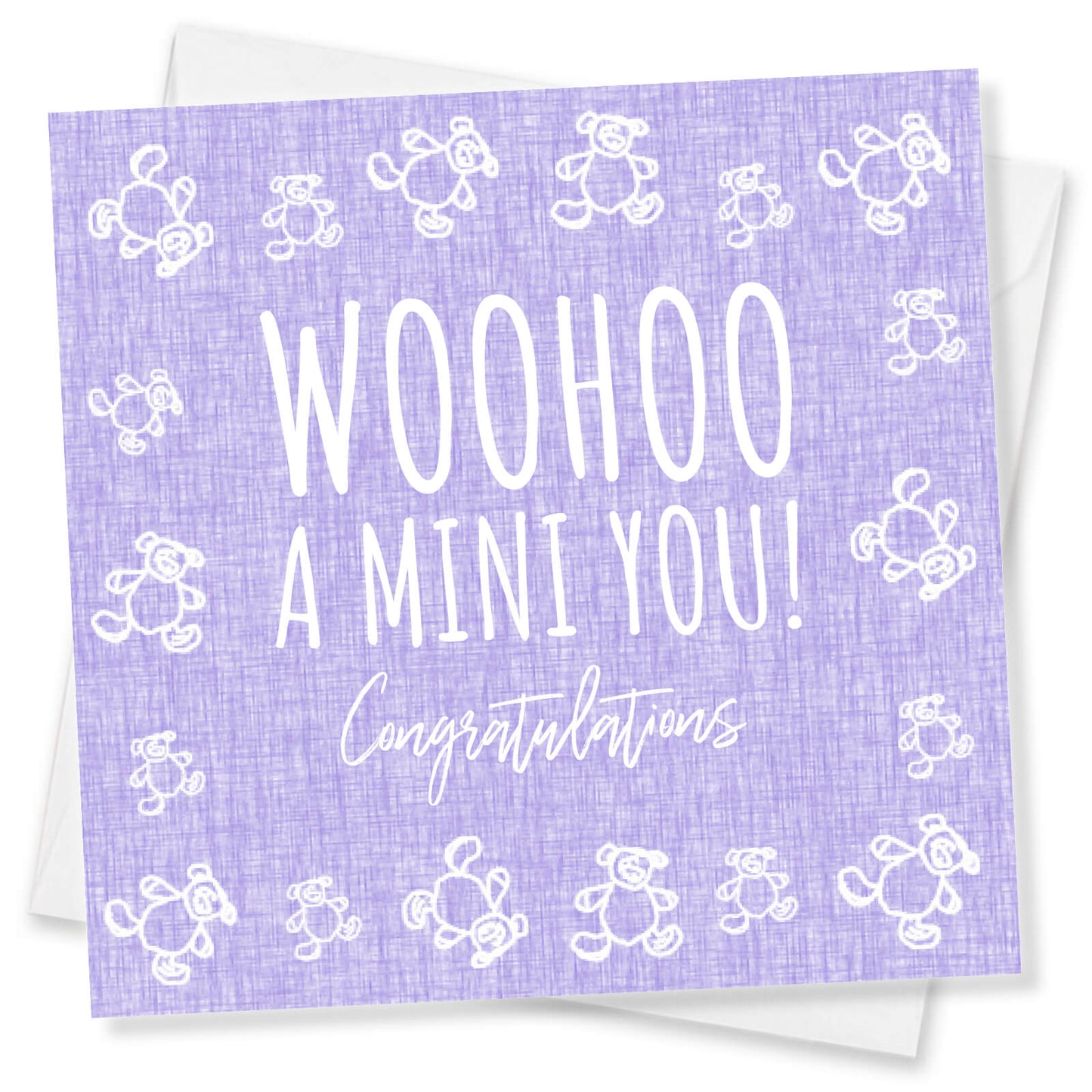 WooHoo a Mini You! Congratulations
