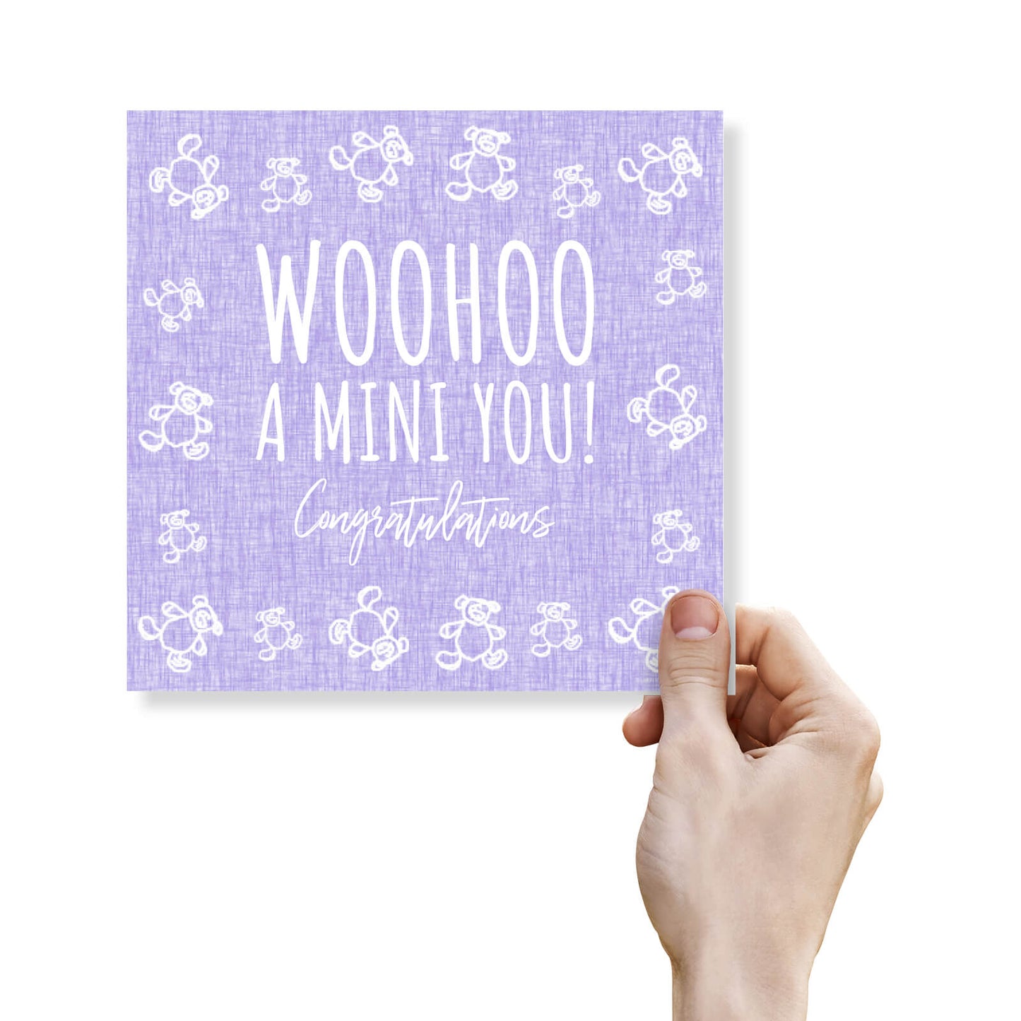 WooHoo a Mini You! Congratulations