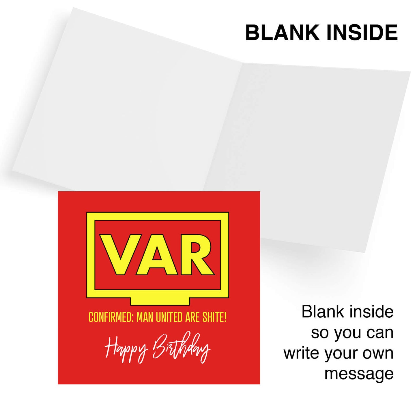 VAR: Confirmed – Man United Are Shite!