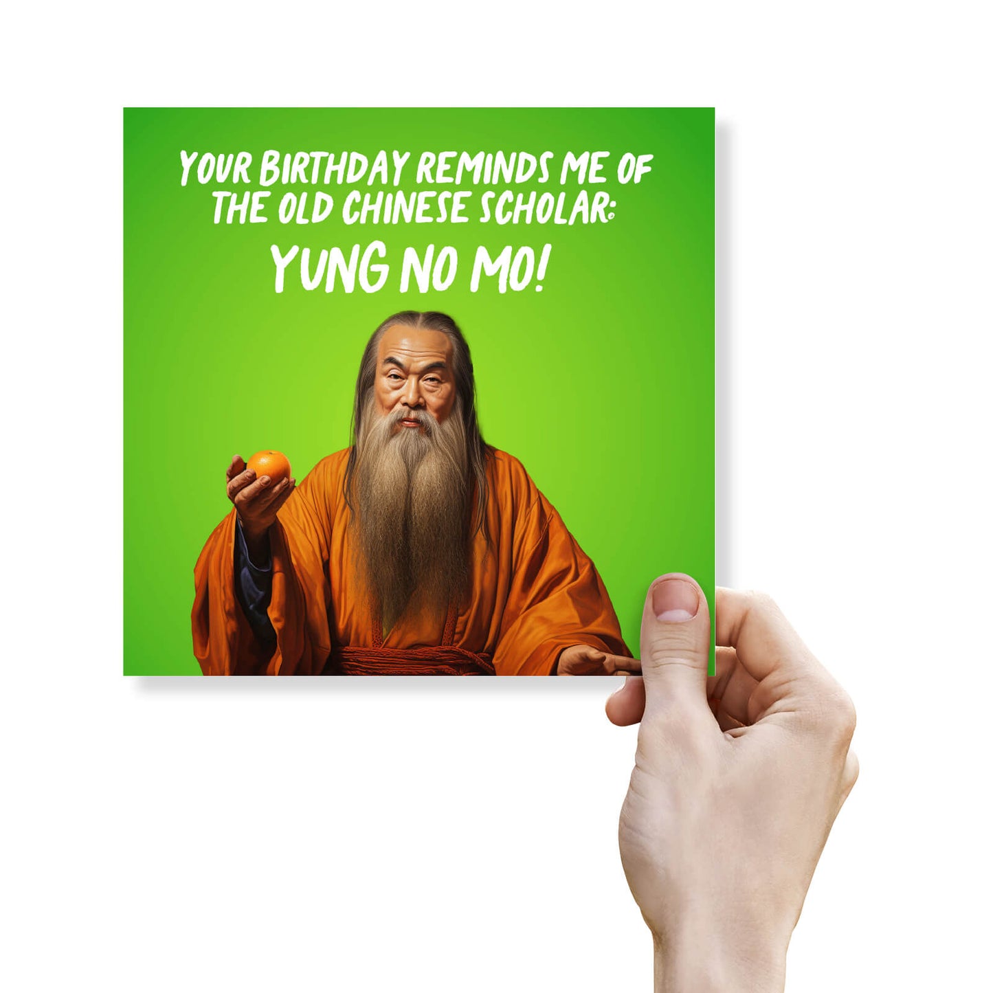 Yung No Mo! Birthday Card