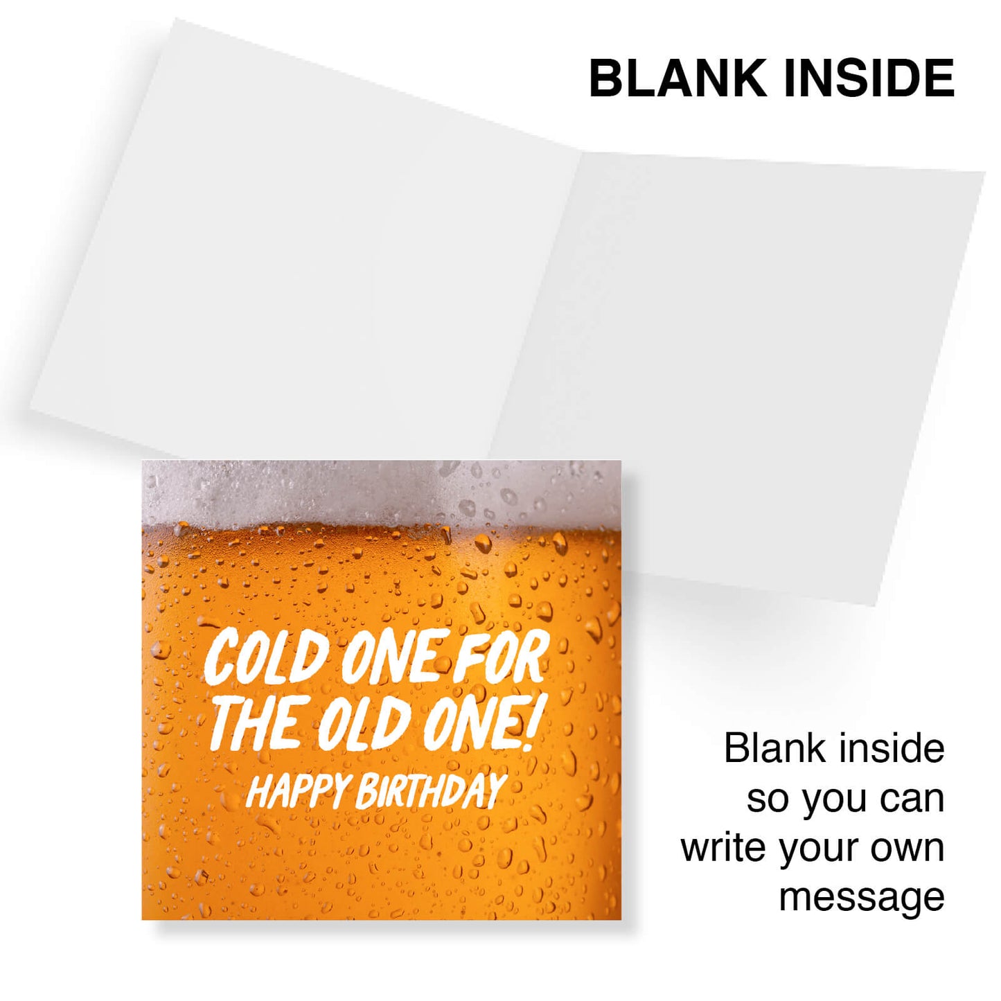 Cold One For The Old One (Foamy Beer Close-Up)