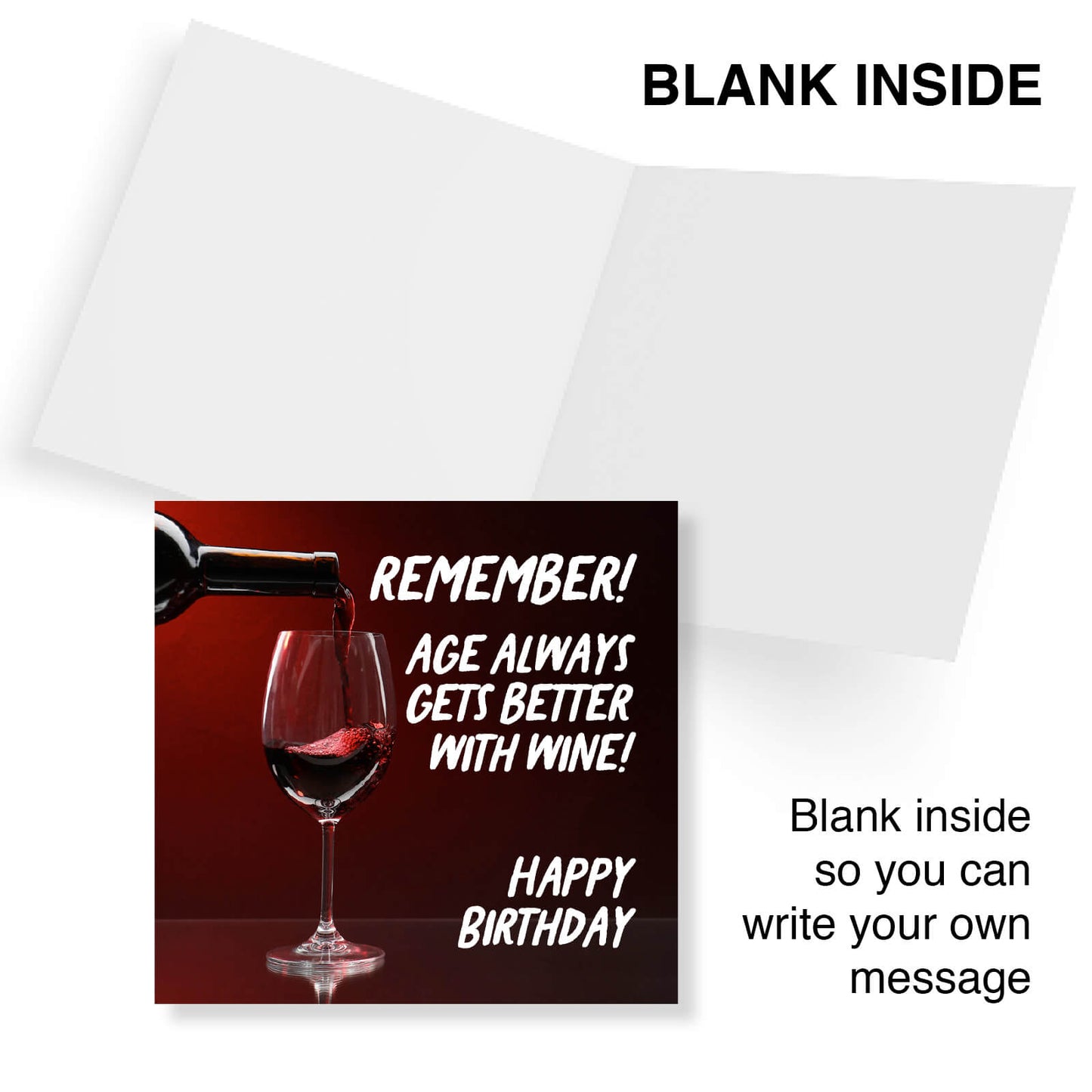 Age Gets Better With Wine (Red Wine Version)