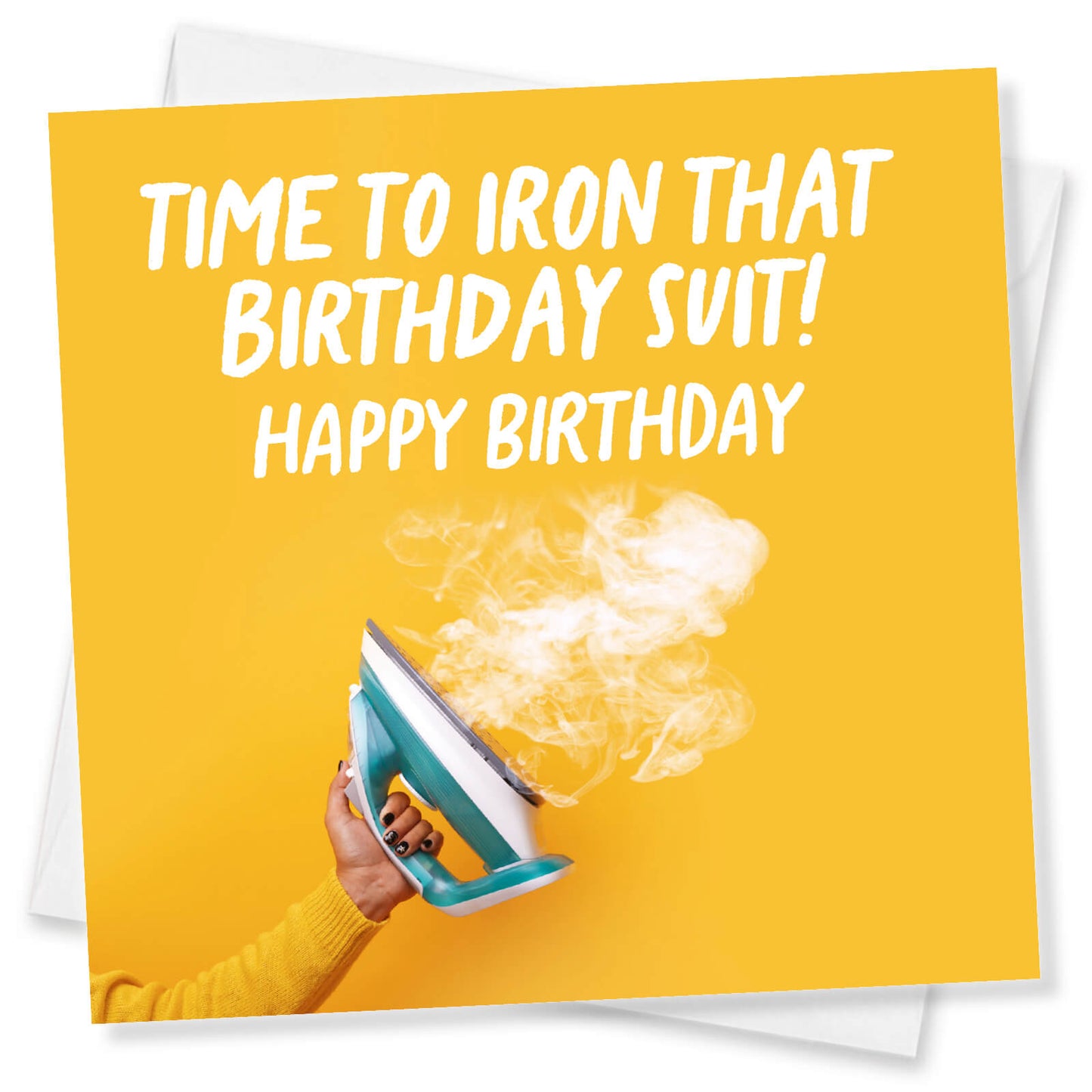 Iron That Birthday Suit (Iron With Steam)