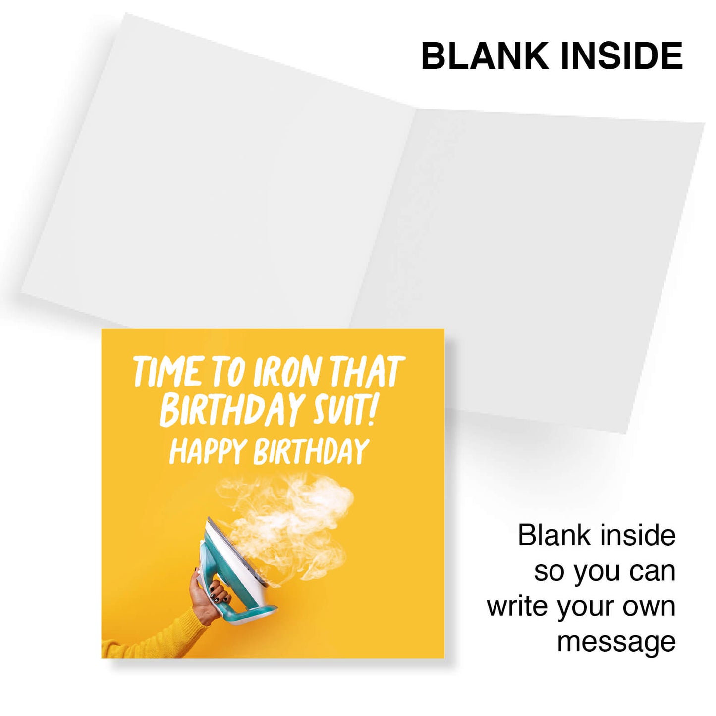 Iron That Birthday Suit (Iron With Steam)