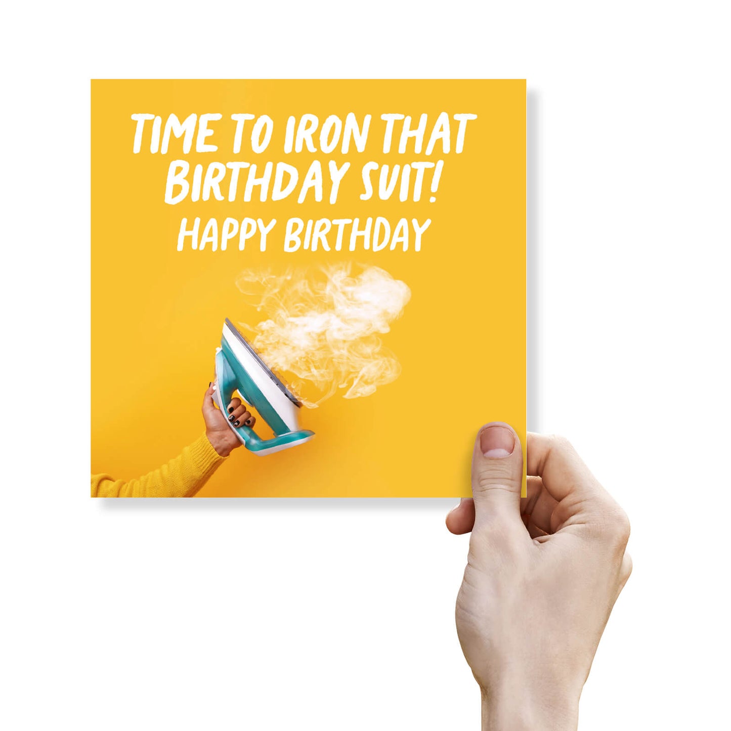 Iron That Birthday Suit (Iron With Steam)
